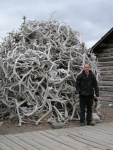 Random antler pile. Old Cody Townsite - Cody, Wyoming