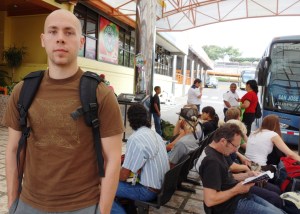 Hubby @San Jose bus terminal